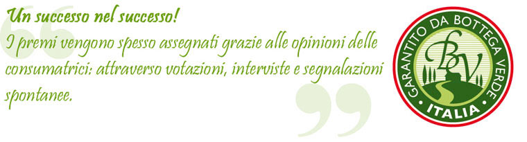 Un successo nel successo! I premi vengono spesso assegnati grazie alle opinioni delle consumatrici: attraverso votazioni, interviste e segnalazioni spontanee.