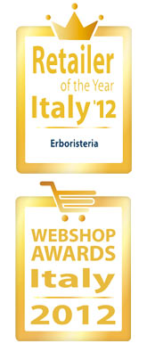 logo premi: Retailer of the Year Italy'12 e Webshop Awards Italy 2012