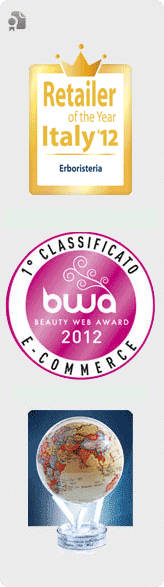 I nostri premi: Retailer of the Year'12, BWA Beauty Web Award, Best Web Site Award '11