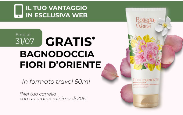 Bagnodoccia Fiori d'oriente GRATIS